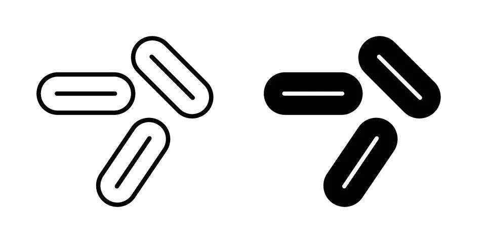Yeast icon vector, illustration icon set Stock Illustration