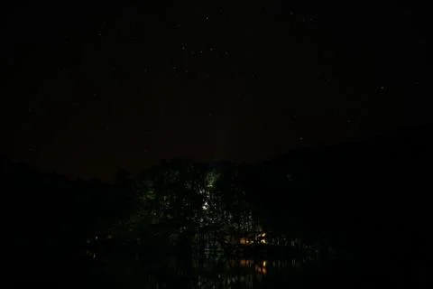 Yedigoller Night Foto stock