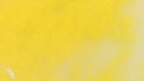 Yellow 2 vibrant bright paint and oil color swirls entropy 스톡 동영상 81972987