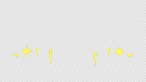 Yellow 2d hand-drawn salute Stock Footage