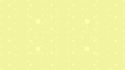 Yellow 3d dots slowly moving in 3d space futuristic geometrical background Stock Footage 307697545