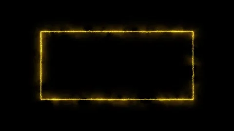 Yellow 4k Rectangle Animation Video stock 296797593