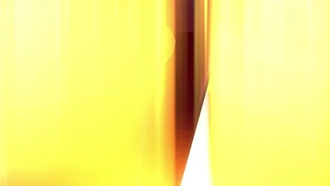 Yellow Abstract animation, 3d render of soft background with yellow and red Stock Footage 280371923