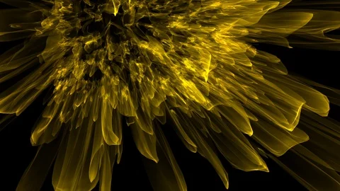 Yellow abstract background - abstract motion background Vídeos de archivo 128777573