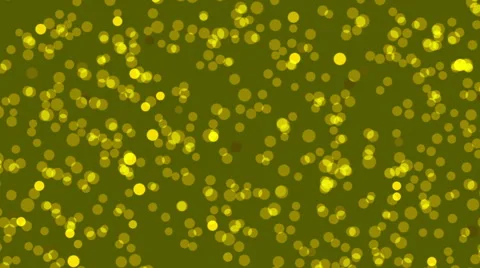 Yellow abstract background and gold particle, loop Stock Footage 64050445