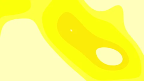 Yellow abstract background with curved lines Stock Footage 303389883