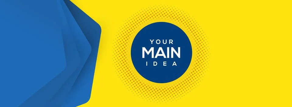 A yellow abstract background design in vector and illustration. and Yellow a Stock Illustration