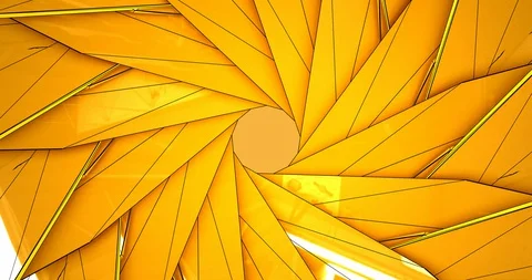 Yellow abstract background Stock Footage