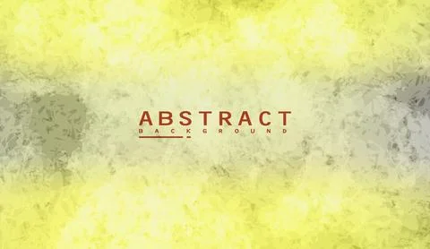 Yellow abstract background with grunge texture and artistic brush strokes for 스톡 일러스트