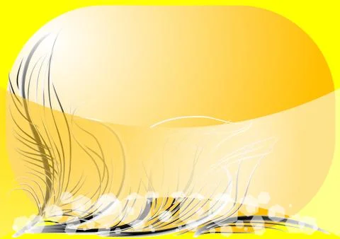 Yellow abstract background Stock Illustration