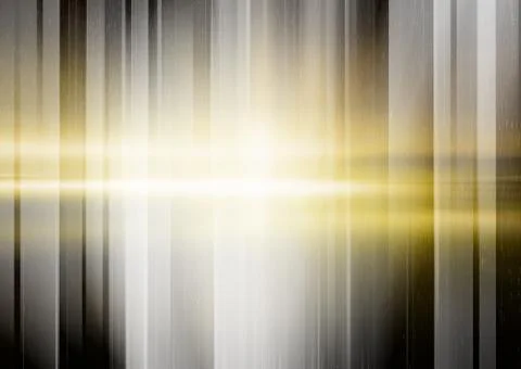 Yellow Abstract Background Stock Illustration