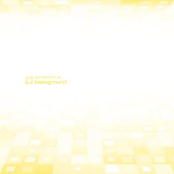 Yellow abstract background Stock Illustration