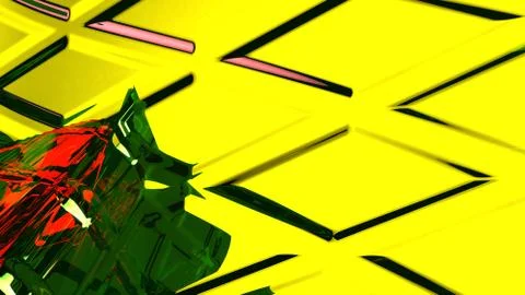Yellow abstract background illustration Stock Illustration