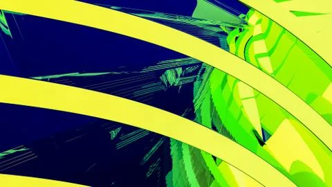 Yellow abstract background illustration Stock Illustration