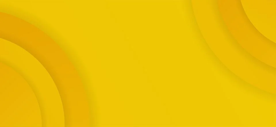 Yellow abstract background with memphis elements in yellow gradients and ret Stock Illustration