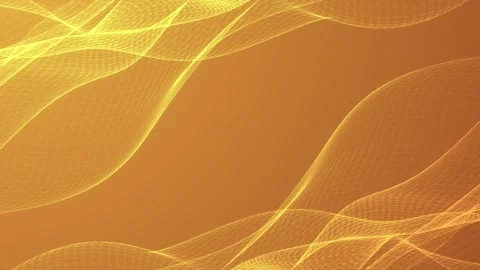 Yellow abstract background with moving grid. Animation of abstract bright Stock Footage 259951279