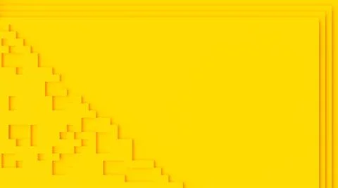 Yellow abstract background. Square grid design. Stock Illustration