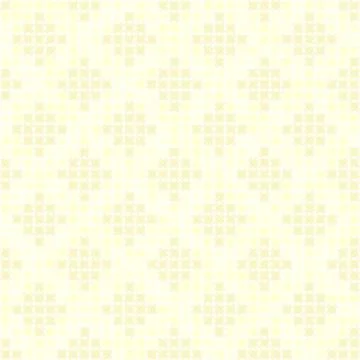 Yellow abstract diamond pattern. Seamless vector background Stock Illustration