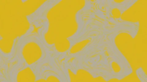 Yellow Abstract Forms Moving on Grey Background Stock Footage 325031867