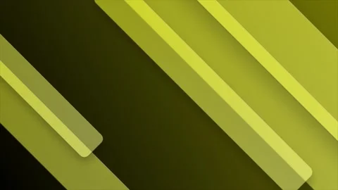 Yellow abstract geometric rectangle shapes minimal background Stock-Footage 272639650