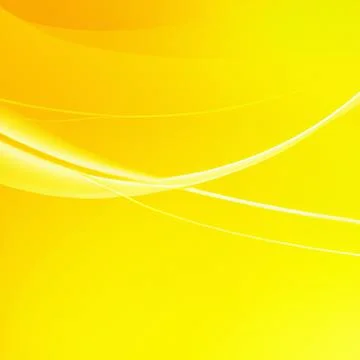 Yellow abstract gradient background with dark and light stains and smooth lines Stock Illustration