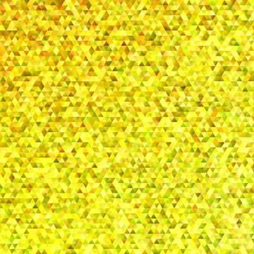 Yellow abstract gradient tiled triangle pattern background 스톡 일러스트