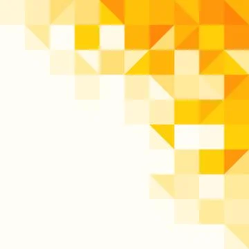 Yellow Abstract Pattern Stock Illustration
