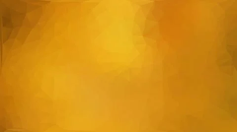 Yellow abstract polygon triangle background Stock Illustration