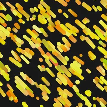 Yellow abstract repeating diagonal gradient rounded stripe background pattern 스톡 일러스트