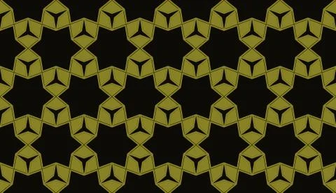 Yellow . abstract seamless geometric pattern. for wallpapers, web page backgr Stock Illustration