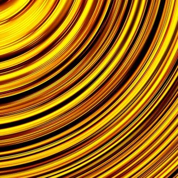 Yellow abstract segments Stock Illustration