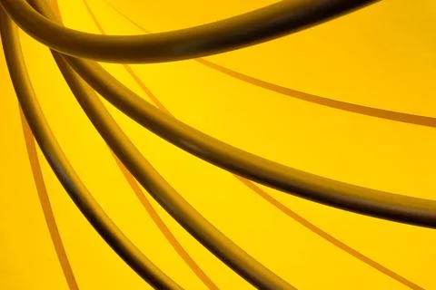 Yellow abstract shapes textures Foto stock