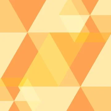 Yellow Abstract Square Background. Vector Illustration Stock Illustration