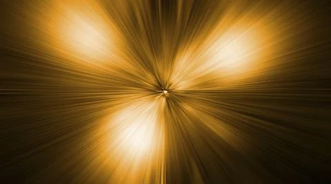 Yellow abstract star light space background illustration Stock Illustration