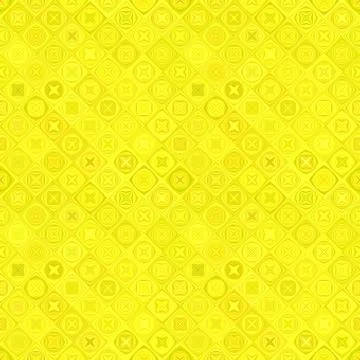 Yellow abstractal diagonal shape pattern - vector mosaic background イラスト素材