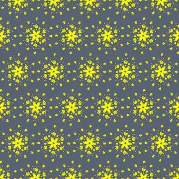 Yellow abstraction Stock Illustration