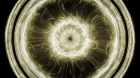 Yellow alien cosmic object Vidéo 53840529