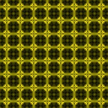 Yellow and black light pattern background and texture. Stock Illustration