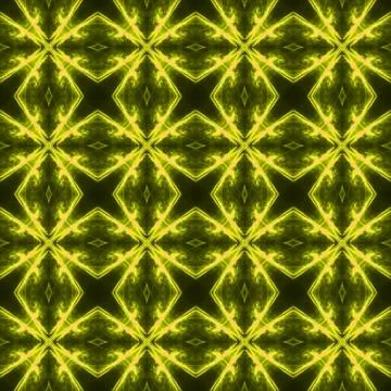 Yellow and black light pattern background and texture. Stock Illustration