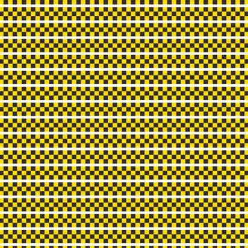 Yellow and black rectangles geometric shape pattern Stock Illustration