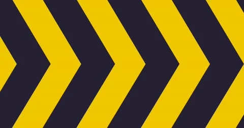 Yellow and black sideways arrow background animation Stock Footage 222799348