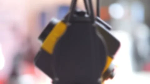 Yellow and black tool with a black handle Stock Footage 310838761