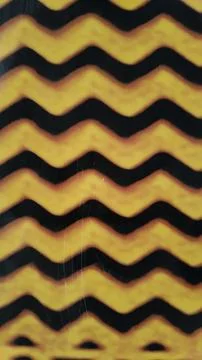 Yellow and black zigzag chevron pattern background texture Stock Photos