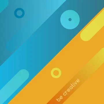 Yellow and blue background Stock Illustration