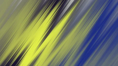 Yellow And Blue Diagonal Lines Abstract Motion Blur Background Stock Footage 305392380