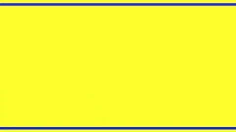 Yellow and Blue Horizontal Lines Loop Stock Footage 79814242