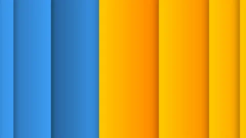 Yellow and Blue Lines Horizontal Wipe Transitions with Alpha Channel 库存影片 94908671