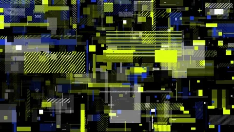 Yellow and blue.[loop] Stockbeeldmateriaal 126486291