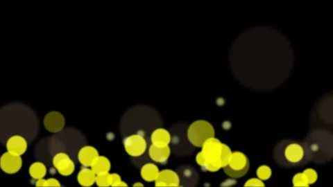 Yellow and brown dots on black. Stock Footage 331609979