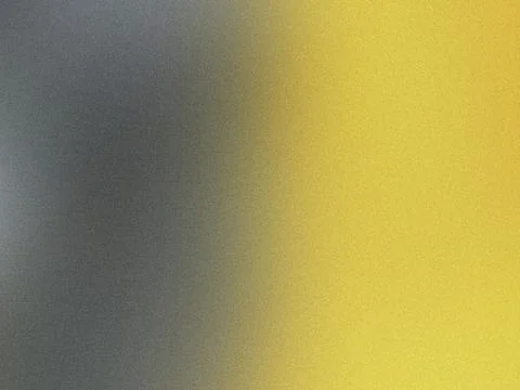 Yellow and gray abstract gradient background with a subtle grainy texture effect Stock Photos